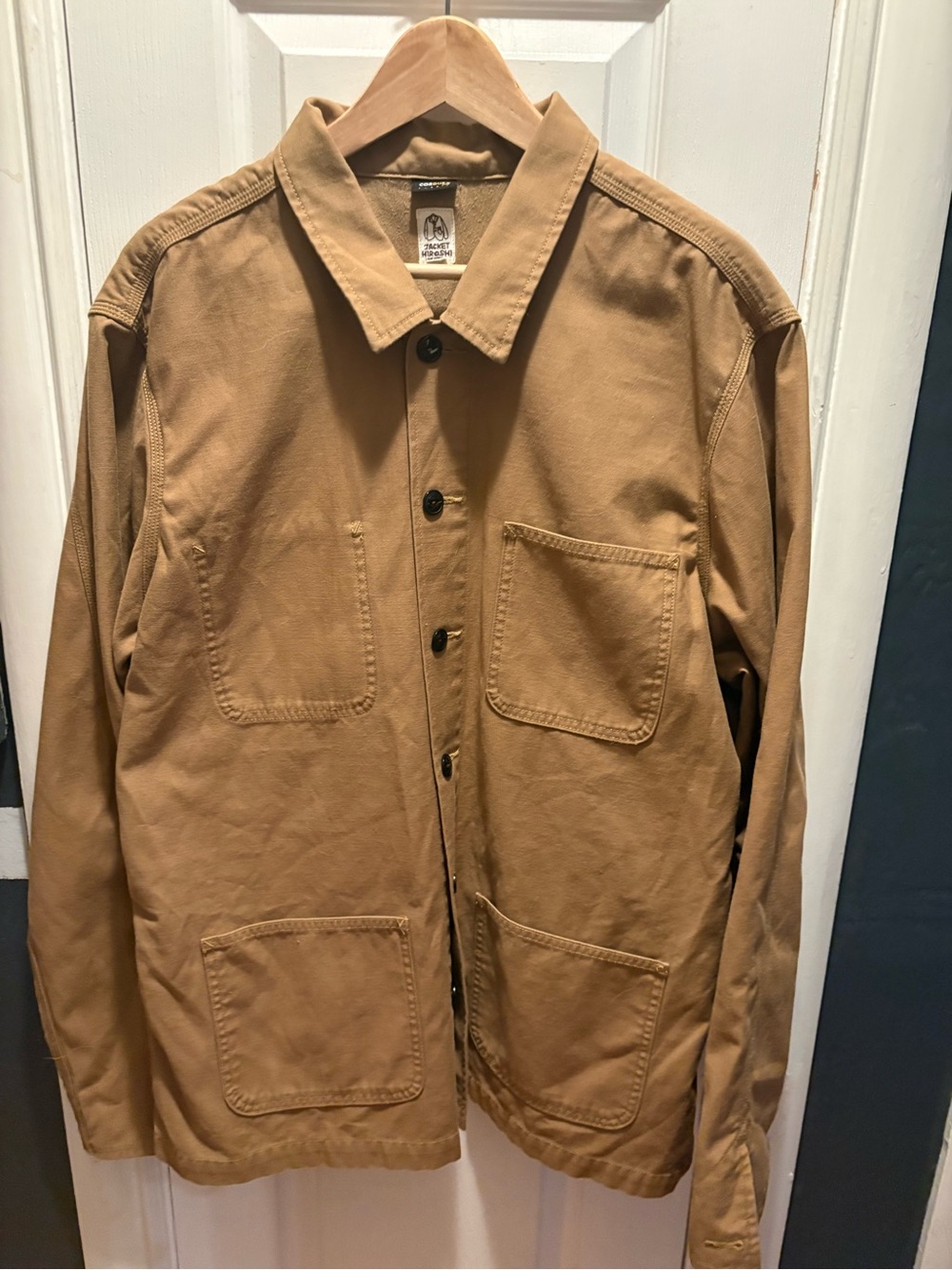 Men's Field Chore Jacket in Tan - Classic Workwear Style